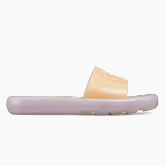 Tory Burch Sandals Bubble Slides Jelly Cloud Purple & Neon SZ 11 NEW WITH BOX! - Picture 3 of 11